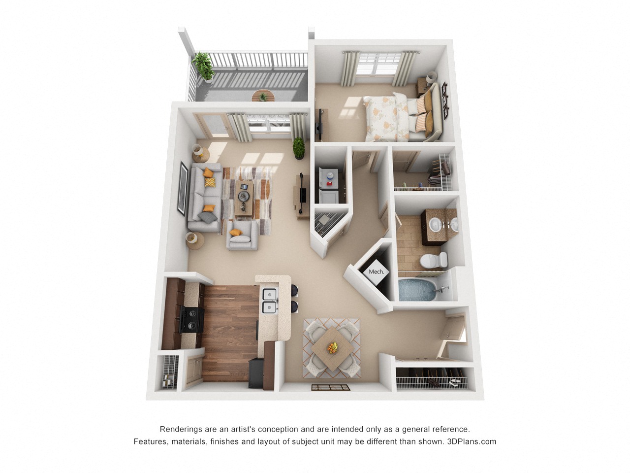 A2 - Comiskey floor plan